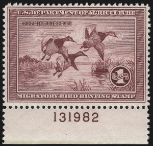Sale 1014, Lot 2482, Hunting Permits
