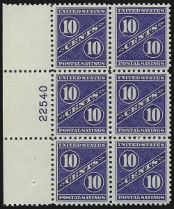 Sale 1014, Lot 2520, Savings Stamps