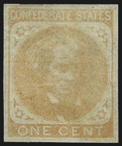 Sale 1014, Lot 2529, Confederate States Stamps