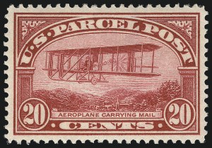 Sale 1017, Lot 1005, Parcel Post thru Special Handling (Q, JQ, QE)