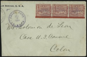 Sale 1017, Lot 1023, United States Possessions, Canal Zone