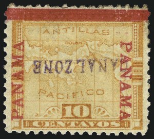 Sale 1017, Lot 1026, United States Possessions, Canal Zone