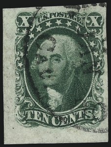 Sale 1017, Lot 103, 5c-12c 1851-56 Issue (Scott 12-17)