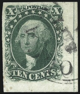Sale 1017, Lot 104, 5c-12c 1851-56 Issue (Scott 12-17)