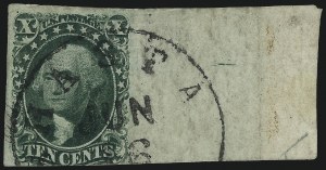 Sale 1017, Lot 109, 5c-12c 1851-56 Issue (Scott 12-17)
