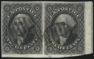 Sale 1017, Lot 119, 5c-12c 1851-56 Issue (Scott 12-17)