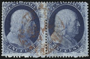 Sale 1017, Lot 126, 1c, 5c-24c 1857-60 Issue (Scott 20-37)