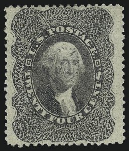 Sale 1017, Lot 135, 1c, 5c-24c 1857-60 Issue (Scott 20-37)
