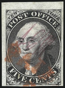 Sale 1017, Lot 21, Postmasters Provisionals (Scott 9X1)