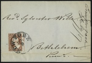 Sale 1017, Lot 293, 3c 1851-56, Dull Red, Imprint Copies (Scott 11-11A)