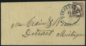 Sale 1017, Lot 296, 3c 1851-56, Dull Red, Imprint Copies (Scott 11-11A)