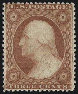Sale 1017, Lot 511, 3c 1857-60 (Scott 25-26A)