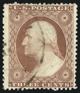 Sale 1017, Lot 515, 3c 1857-60 (Scott 25-26A)