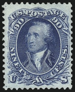 Sale 1017, Lot 529, 1861-68 Issue (Scott 56-96)