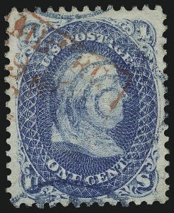Sale 1017, Lot 534, 1861-68 Issue (Scott 56-96)