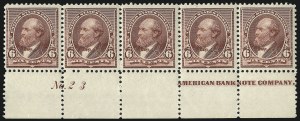Sale 1017, Lot 603, 1890-93 Issue (Scott 219-229)