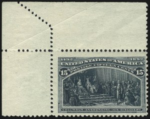 Sale 1017, Lot 612, 1893 Columbian Issue (Scott 230-245)