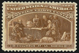 Sale 1017, Lot 624, 1893 Columbian Issue (Scott 230-245)