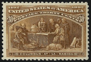 Sale Number 1017, Lot Number 625, 1893 Columbian Issue (Scott 230-245) Sale Number 1017, Lot Number 625, 1893 Columbian Issue (Scott 230-245)