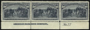 Sale 1017, Lot 628, 1893 Columbian Issue (Scott 230-245)