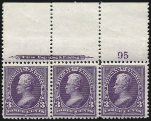 Sale 1017, Lot 646, 1894 Unwatermarked Bureau Issue (Scott 248-263)