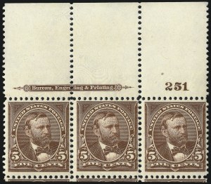 Sale 1017, Lot 650, 1894 Unwatermarked Bureau Issue (Scott 248-263)
