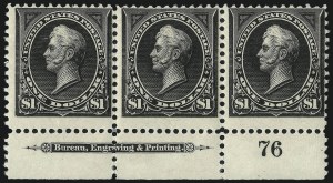 Sale 1017, Lot 663, 1894 Unwatermarked Bureau Issue (Scott 248-263)