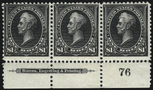 Sale 1017, Lot 664, 1894 Unwatermarked Bureau Issue (Scott 248-263)