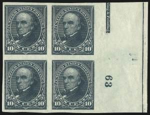 Sale 1017, Lot 681, 1895 Watermarked Bureau Issue (Scott 264-278)