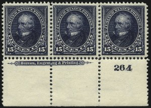 Sale 1017, Lot 683, 1895 Watermarked Bureau Issue (Scott 264-278)