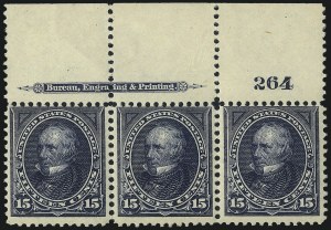 Sale 1017, Lot 684, 1895 Watermarked Bureau Issue (Scott 264-278)