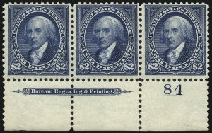 Sale 1017, Lot 693, 1895 Watermarked Bureau Issue (Scott 264-278)