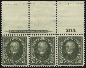 Sale 1017, Lot 708, 1898 Change of Color Bureau Issue (Scott 280-284)