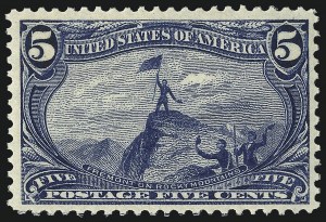 Sale 1017, Lot 722, 1898 Trans-Mississippi Issue (Scott 287-293)