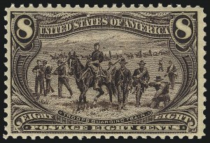 Sale 1017, Lot 724, 1898 Trans-Mississippi Issue (Scott 287-293)