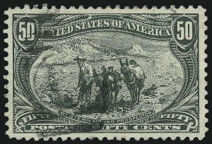 Sale 1017, Lot 730, 1898 Trans-Mississippi Issue (Scott 287-293)