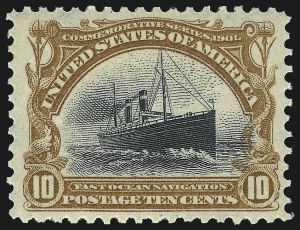 Sale 1017, Lot 744, 1901 Pan-American Issue (Scott 294-299)