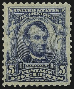 Sale 1017, Lot 747, 1902-08 Issues (Scott 300-330)