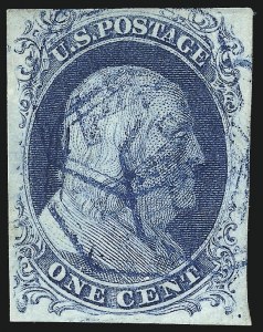Sale 1017, Lot 75, 1c 1851-56 Issue (Scott 7-9)