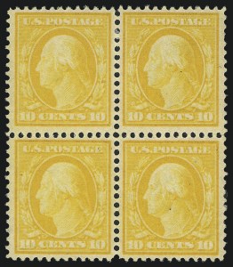 Sale 1017, Lot 764, 1908-12 Washington-Franklin Issues (Scott 331-396)