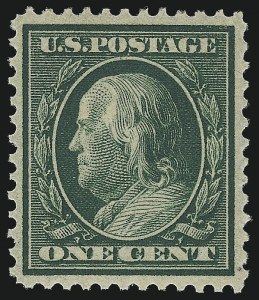 Sale 1017, Lot 775, 1908-12 Washington-Franklin Issues (Scott 331-396)