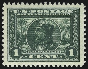 Sale 1017, Lot 788, 1913-15 Panama-Pacific Issue (Scott 397-404)