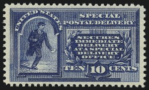 Sale 1017, Lot 903, Special Delivery, Registration (Scott E1-E11, F1)