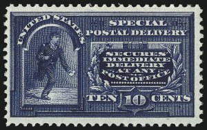 Sale 1017, Lot 907, Special Delivery, Registration (Scott E1-E11, F1)