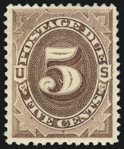 Sale 1017, Lot 918, Postage Due (Scott J2-J63)