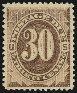 Sale 1017, Lot 920, Postage Due (Scott J2-J63)