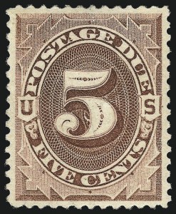 Sale 1017, Lot 921, Postage Due (Scott J2-J63)