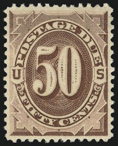 Sale 1017, Lot 922, Postage Due (Scott J2-J63)