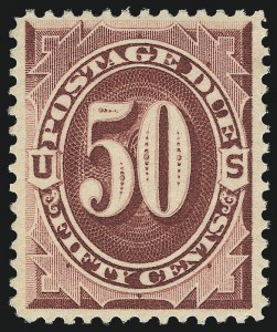 Sale 1017, Lot 926, Postage Due (Scott J2-J63)