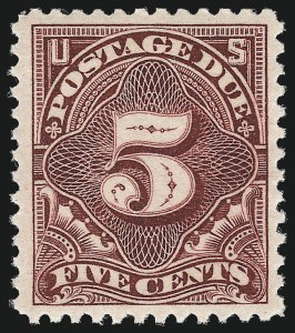 Sale 1017, Lot 928, Postage Due (Scott J2-J63)